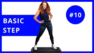 Beginner Step Aerobics Workout 💙 Basic #10 💙 Latest Hits