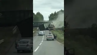 Авария в Альметьевске на ЖД-переезде