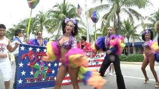 Veterans Day Parade | Miami Beach, Fl | Mangos Tropical Cafe Conga Show