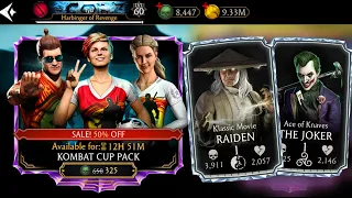 KLASSIC MOVIE Raiden?! Kombat Cup Pack Opening for LUCKY Viewers!