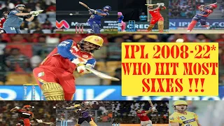 Most Sixes In IPL All Season From 2008 To 2022* | SIXES का बादशाह बने कौन कौन से खिलाड़ी #ipl #shorts