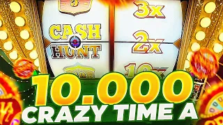 ПОСТАВИЛ 30.000 РУБЛЕЙ В CRAZY TIME A! НОВЫЙ КРЕЙЗИ ТАЙМ С ВЫДАЧЕЙ