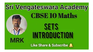 NCERT CBSE 10 TH SETS - INTRODUCTION.#marikannan #mrk