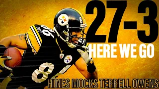 The Steelers EMBARRASS the Eagles 27-3 | Hines Ward Mocks Terrell Owens TWICE  (2004)
