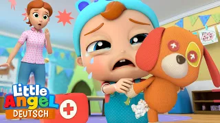 Mein Hündchen hat Aua Bein! | Der Kuscheltier-Doktor | Little Angel Deutsch - Kinderlieder