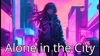 Alone in the City - 80s synthwave driving music