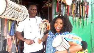 How The African Talking Drum Is Made