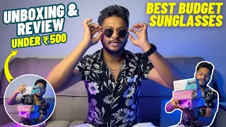 UNBOXING : 5 Best Men SUNGLASSES Haul Review 2023 🔥 Best Sunglasses For Men Under 500 | Zahid Akhtar