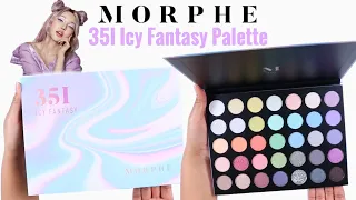 Morphe 35I Icy Fantasy Eyeshadow Palette Review + Swatches