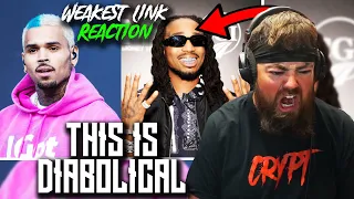 RAPPER REACTS to Chris Brown - Weakest Link (QUAVO DISS)