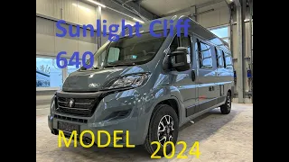 Sunlight Cliff 640 motorhome van for 2 to 3 people. A compact luxury rv for daily use.