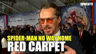 Benedict Cumberbatch World premiere of Spider Man No Way Home