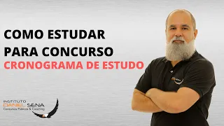 Como montar um cronograma de estudo | Daniel Sena