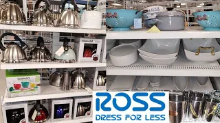 ROSS STORE KITCHEN AND DINNER ESSENTIALS | ROSS SHOP WITH ME ( dinnerware, kitchen utensils)