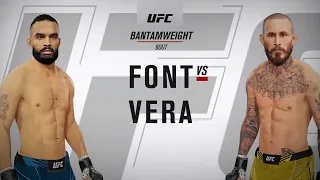 Rob Font vs Marlon Vera I Full Fight I UFC Fight Night 14