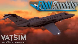 FULL ATC IN AUSTRALIA ON VATSIM | Microsoft Flight Simulator 2020