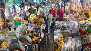 Cambodian Popular Market @ Central Market - Prawn, Seafood, Snacks, & More - Phnom Penh City