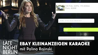 eBay Kleinanzeigen Karaoke mit Palina Rojinski | Late Night Berlin