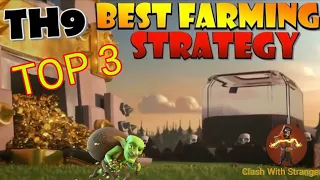 TH 9 Best Farm Attack Strategies for Big Loot | Top 3 TH 9 Farming Army for 2021 in Clash Of Clans