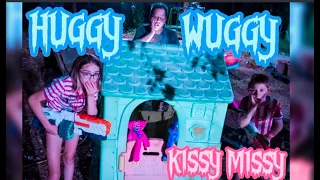 HUGGY WUGGY KISSY MISSY POPPY ESTAN EN CASA 24H SIN LUZ VIDA REAL_NALUCHI VLOG