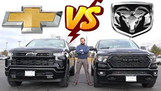 2024 Ram 1500 Big Horn vs 2024 Chevy Silverado RST: Which Truck Is Best?