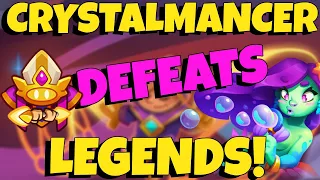 This Deck Is Insane! Should Crystalmancer Be A Legendary? in Rush Royale