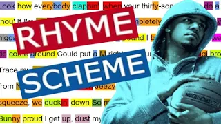 J. Cole - 95 south | Rhyme Scheme (UNREAL)