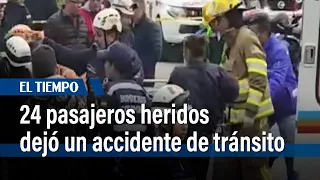 Bus cayó a un abismo en vía Bogotá - La Vega | El Tiempo