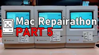 Mac Repairathon Part 5: The Classics live! Recapping, cleaning and a game