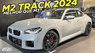 NOVA BMW M2 TRACK 2024 COM MOTOR DE M3 TRAZ INTERIOR INSANO, BANCO EXCLUSIVO E DESIGN EXÓTICO!