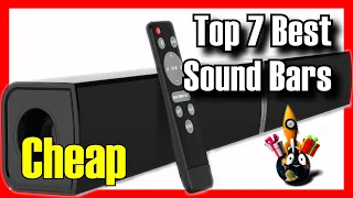 🔊🔥 TOP 7 BEST SoundBars on Amazon [2024]✅[Cheap] For TV / Music / PC / With Subwoofer / Under 500$