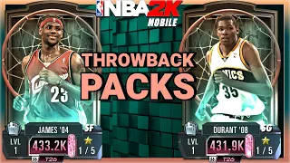 My CRAZIEST NBA 2K Mobile Pack Opening Yet !