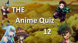 THE Anime Quiz 12