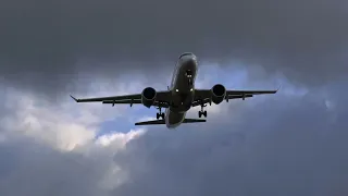 AirBaltic, Airbus A220-300 arrival to RIX from BLL | aircraft YL-CMS | flight BT148