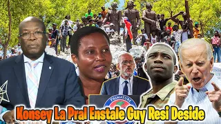 LAVWADLAMERIK 18 AVRIL 2024 GUY PHILIPE BON SOU KARIKOM, OEA MANDE KRAZE TRANZISYON AN