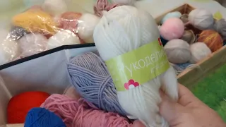 Вступление в СП "ЧуднЫ от слова чудо". Вяжем из остатков пряжи🧶🧶🧶