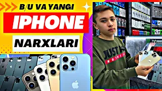 2023-yil Buxorodagi Iphone Narxlari. Iphone 14 pro vs 13 pro Max. Shaxriyor Vlogs