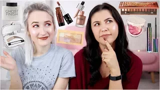 TESTING NEW MAKEUP (with Just Jodes) | Sophie Louise