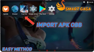 How To Import Apk Obb To Smart Gaga | How to install free fire in smart gaga | MC Sher