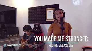 You made me stronger | Regine Velasquez - Sweetnotes Cover (HD)