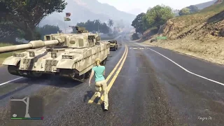 {PS4} GTA 5 How to steal the Tank from the Army Base (All versions)