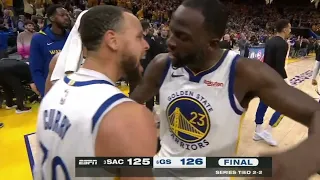 GSW VS KINGS! GAME 4 INSANE ENDING! FINAL MINUTES! TAKEOVER HIGHLIGHTS! WARRIORS STUN KINGS!