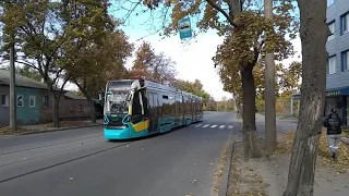 Харьковский трамвай • покатушки на трамвае Stadler B85300M "Метелица" №3200