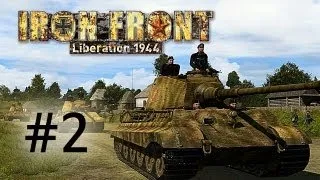 Let's Play Iron Front: Liberation 1944 #2 - Gameplay-Walkthrough mit der Beta-Version