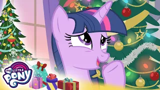 My Little Pony en français 🎄 Noël | Le club du Réveillon du feu chaleureux | La magie de l'amitié