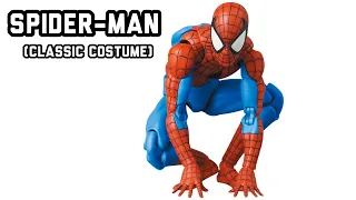 Medicom Toy No. 185 Marvel’s The Amazing Spider-Man (Classic Costume Ver) Action Figure Review MAFEX