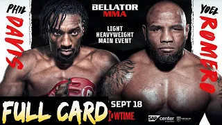 Bellator 266 Davis vs. Romero Full Card Predictions & Betting Tips