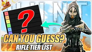 This Will TRIGGER So Many Of You! | Hunt: Showdown - Rifle Weapon Tier List