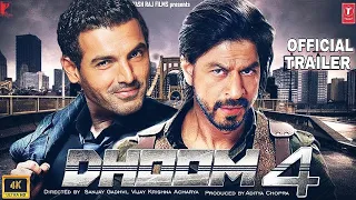 Dhoom 4 - Official Trailer | Shahrukh Khan | John Abraham | Yash Raj !