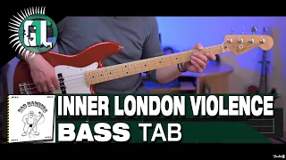 Bad Manners - Inner London Violence | Bass Cover With Tabs in the Video